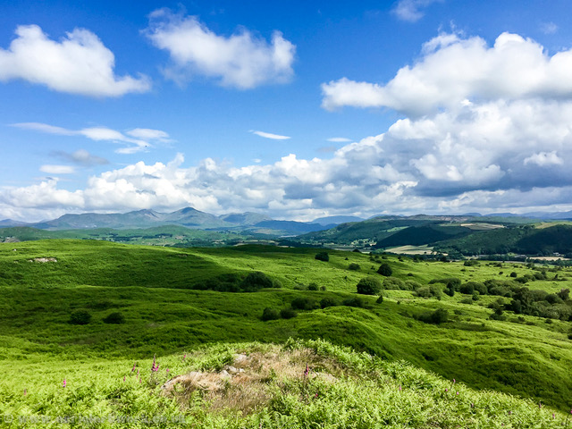 Looking towards the Fells from Lowick Common.